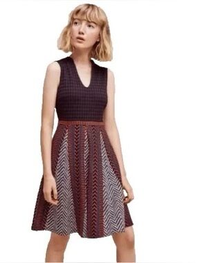 Maeve Patterned Knit Carolina Dress